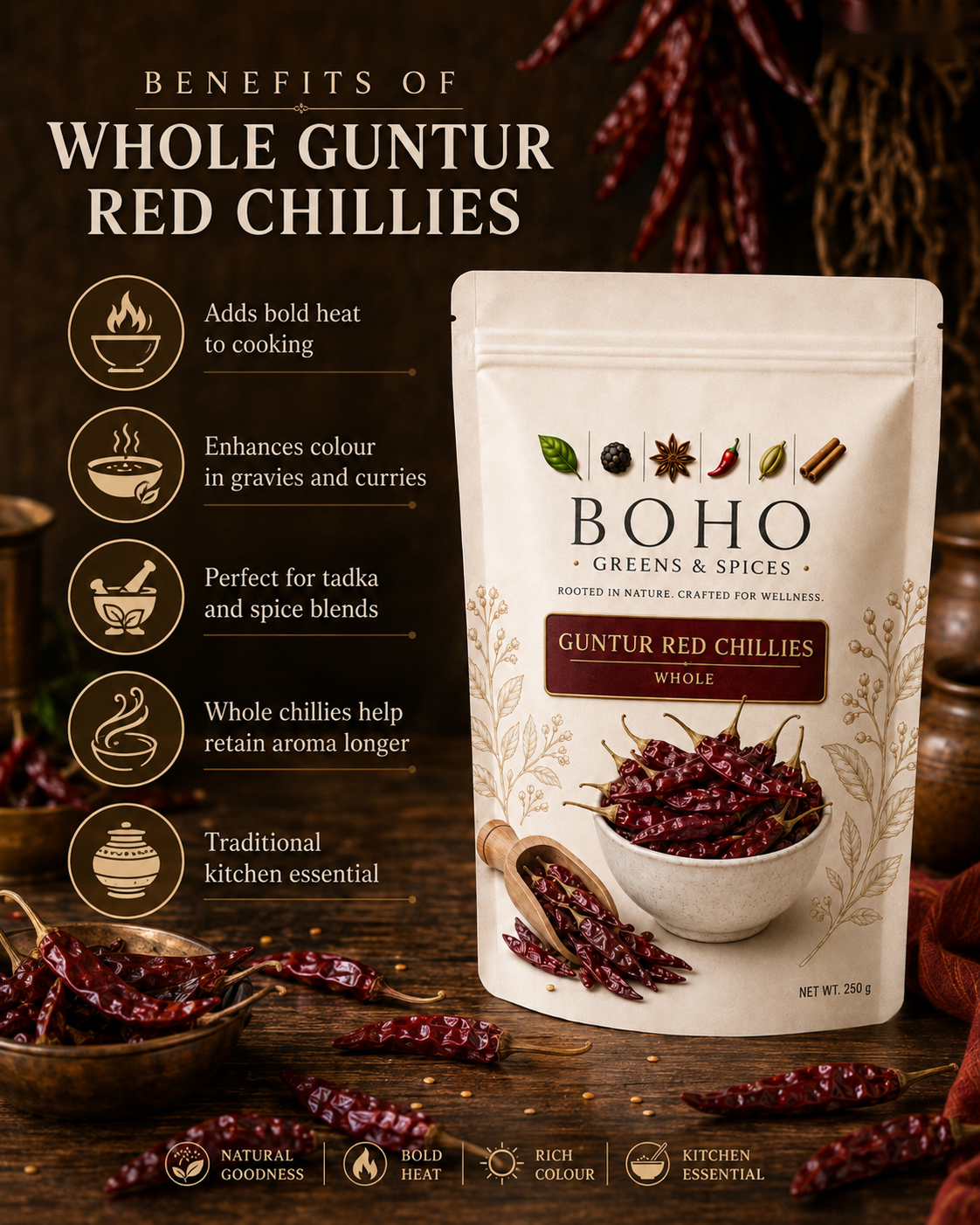Guntur Whole Chilli