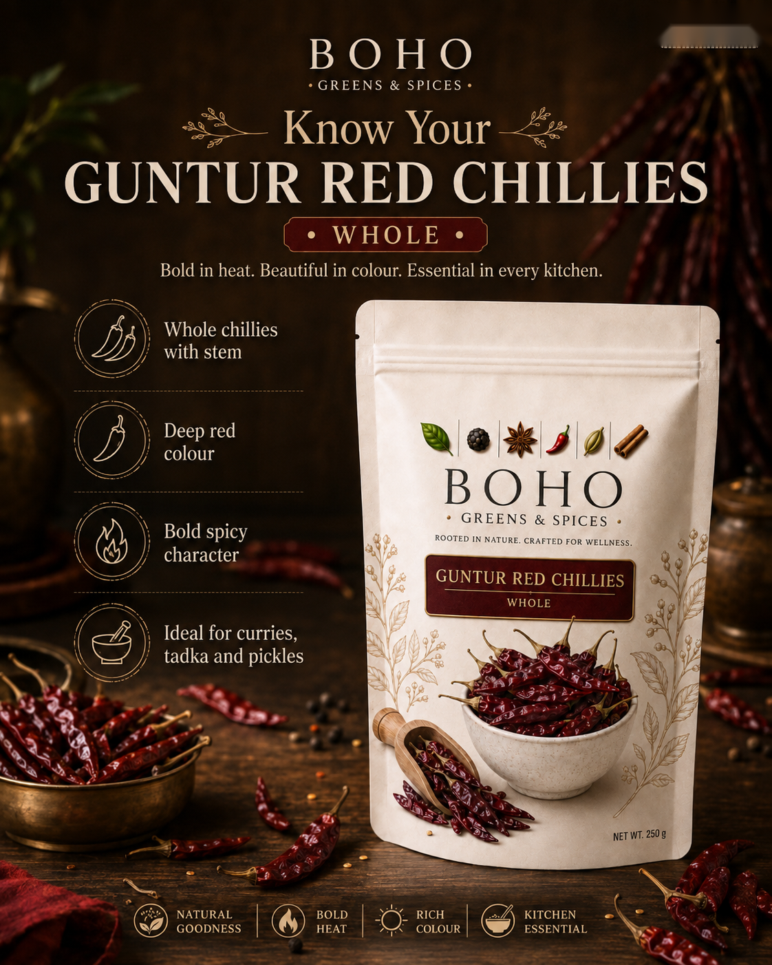 Guntur Whole Chilli