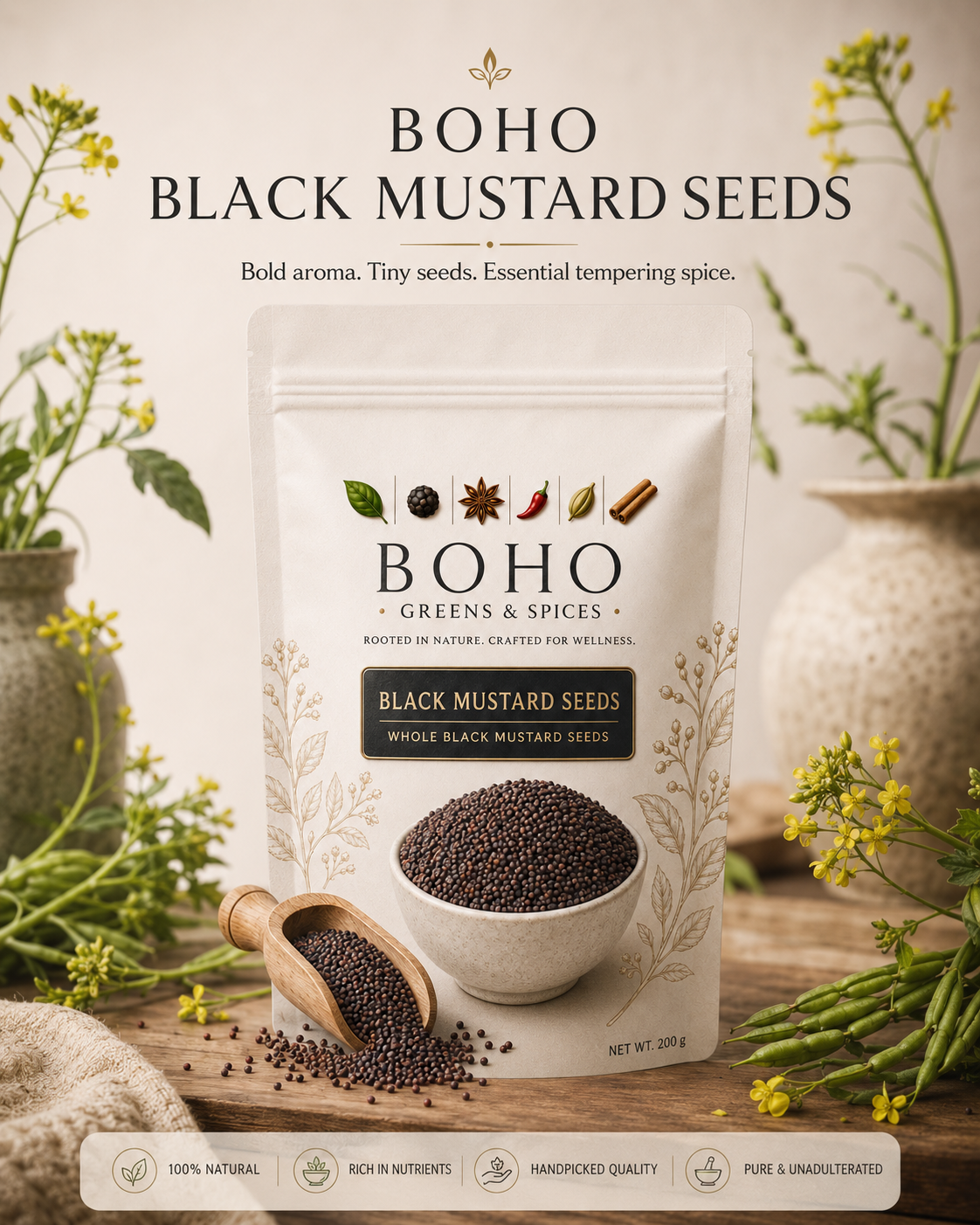 Black Mustard Seeds