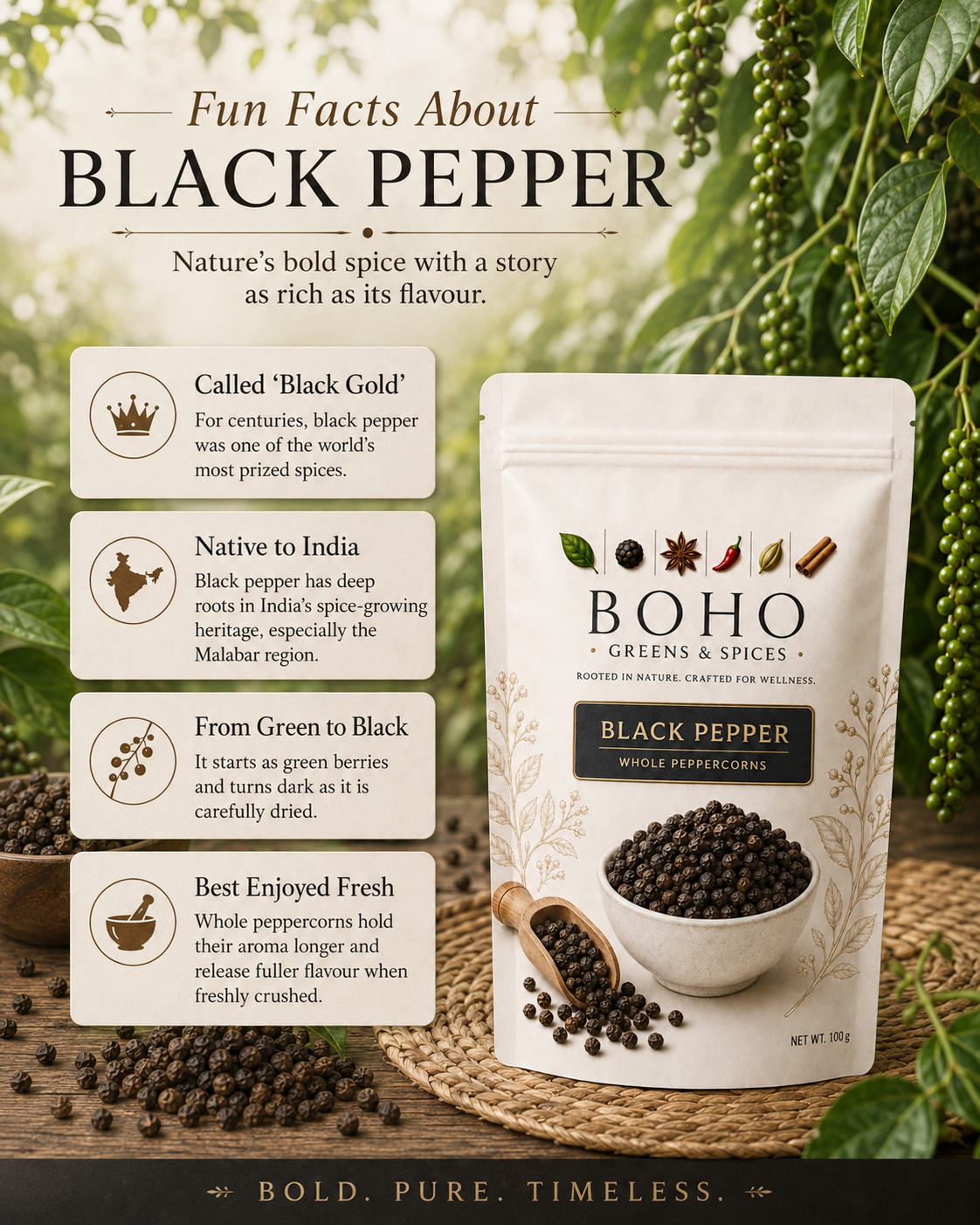 Black Pepper – Whole